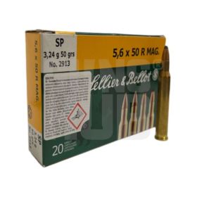 Amunicja S&B 5,6x50R Mag. SP 3,24g/50gr