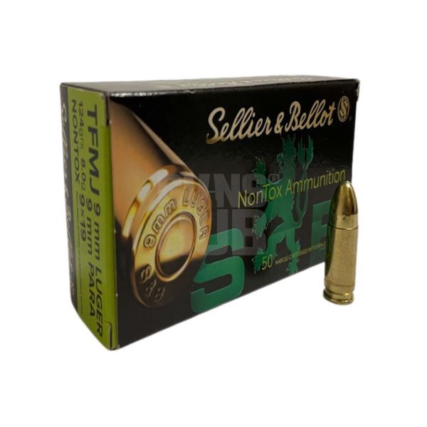 Amunicja S&B 9x19 TFMJ Nontox 8g/124gr