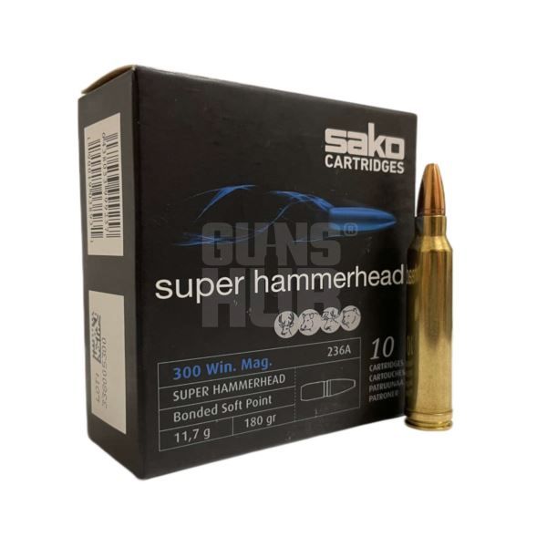 Amunicja Sako 300 WinMag SH 11,7g/180gr