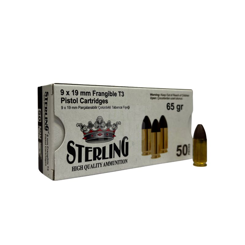 Amunicja Sterling 9x19 Frangible 4,2g