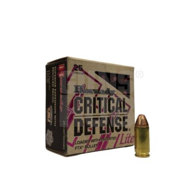 Amunicja Hornady 9x19 FTX CD 6,47g/100gr