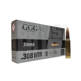 Amunicja GGG 308 Win. HPBT Sierra 10,9g/168 gr