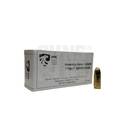 Amunicja PFA 9x19 FMJ 7,5g/115gr
