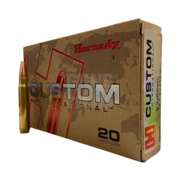 Amunicja Hornady 9,3x62 SP Int.18,53g/286grs