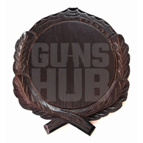 Deska pod oręż dzika 009 rzeźbiona 16cm