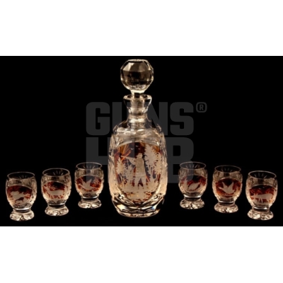 Karafka Koyan 6 kieliszków KP400 kryształ