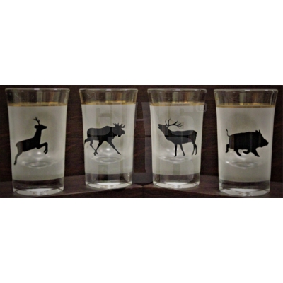 Kieliszki Koyan do wódki 4 sztuk SG110 szkło