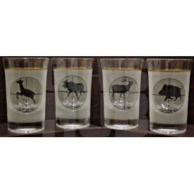 Kieliszki Koyan do wódki 4 sztuk SG110 szkło