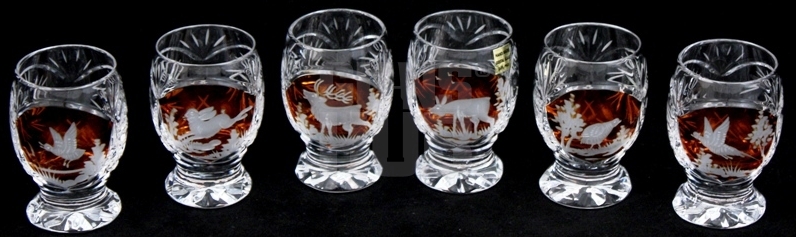 Kieliszki Koyan do wódki 6 sztuk KP100 kryształ