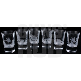 Kieliszki Koyan do wódki 6 sztuk SG101 szkło