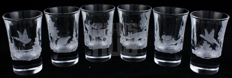 Kieliszki Koyan do wódki 6 sztuk SG101 szkło