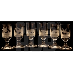 Kieliszki Koyan do wódki 6 sztuk SG105 szkło