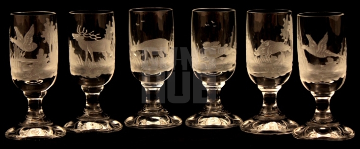 Kieliszki Koyan do wódki 6 sztuk SG105 szkło