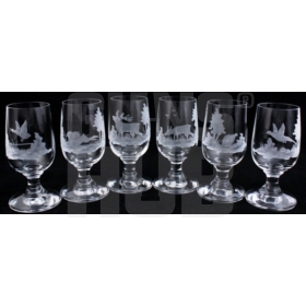 Kieliszki Koyan do wódki 6 sztuk SG106 szkło
