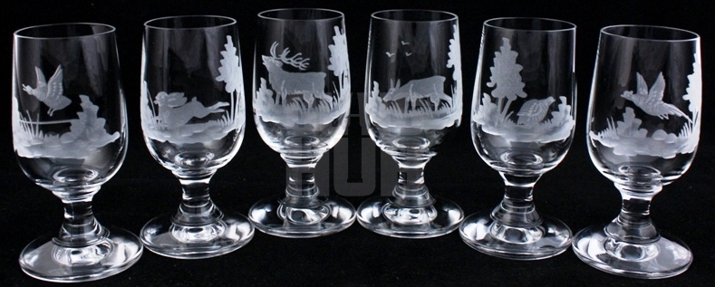 Kieliszki Koyan do wódki 6 sztuk SG106 szkło