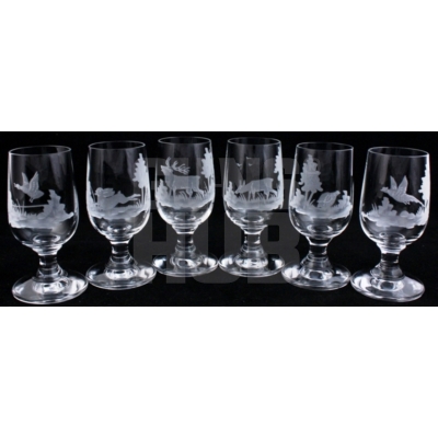 Kieliszki Koyan do wódki 6 sztuk SG106 szkło