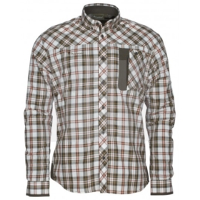 Koszula Pinewood Wolf offwhite/brown