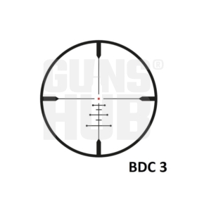 Luneta Meopta Optika6 3-18x50 RD SFP BDC-3