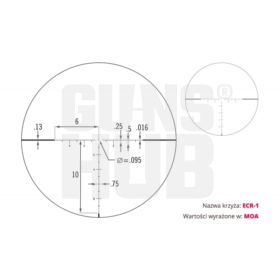 Luneta Vortex Golden Eagle HD 15-60x52 ECR-1 MOA