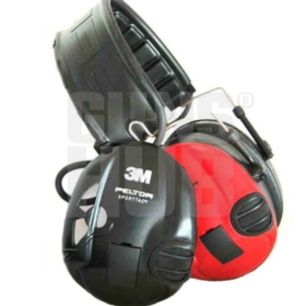 Ochronniki słuchu Peltor SportTac Czarny/Czerwony