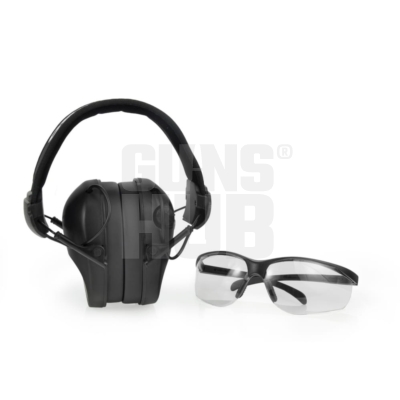Ochronniki słuchu RealHunter Active Pro+Okulary BL