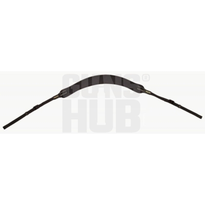 Pasek do lornetki Niggeloh czarny obszyty