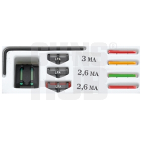 Przyrządy celownicze LPA BSS komplet