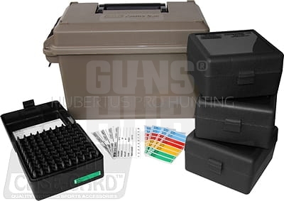 Pudełko MTM na amunicję ACC 223 AC50 + 4 x RS-100