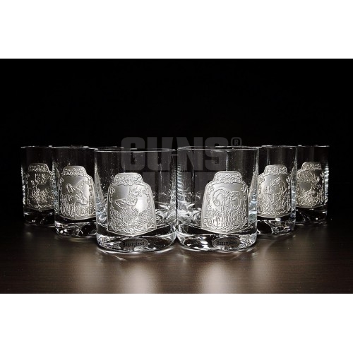 Szklanki Hunting 6 sztuk 10C