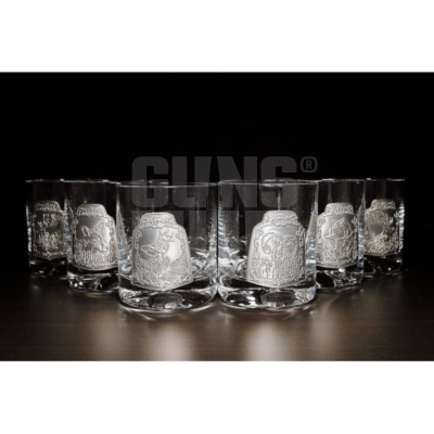 Szklanki Hunting 6 sztuk 10C