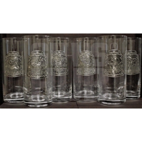 Szklanki Hunting 6 sztuk 36C