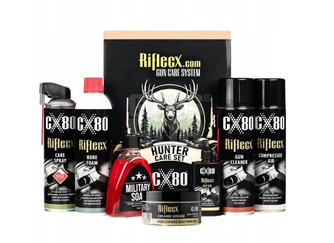 Zestaw do czyszczenia RifleCx Hunter set