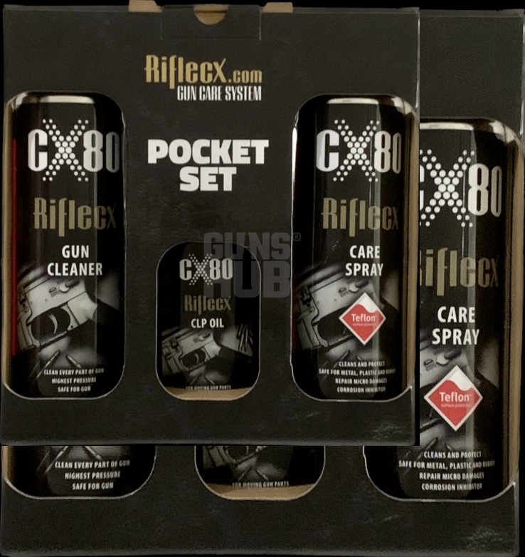 Zestaw do czyszczenia RifleCx Pocket set