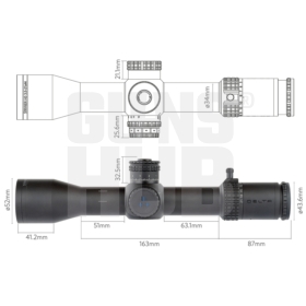 Luneta Delta Stryker HD 3,5-21x44 FFP DPRC-1
