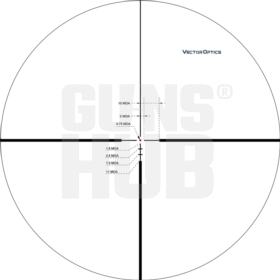 Luneta Vector Optics Continental x6 3-18x50 Hunt.