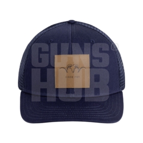 Czapka Blaser Leather Badge dark blue