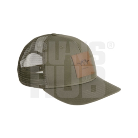 Czapka Blaser Leather Badge dark olive