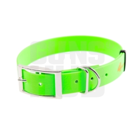 Obroża 4Wild BioThane 25mm 38-52cm zielona