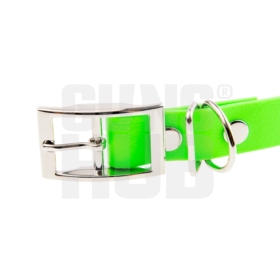 Obroża 4Wild BioThane 25mm 38-52cm zielona