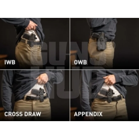 Kabura Alien Gear Photon Sig P365 IWB/OWB latarka