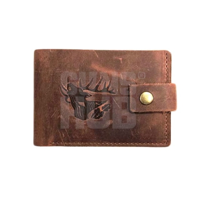 Portfel 2Wolfs Jager brązowy