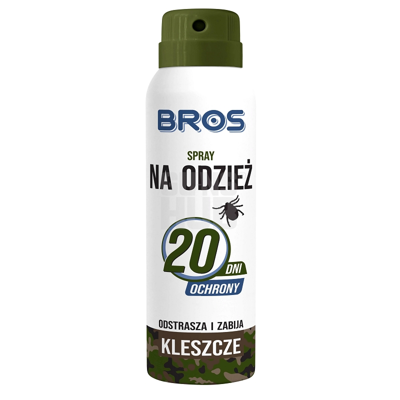 Bros Spray na odzież - odstrasza kleszcze 90ml