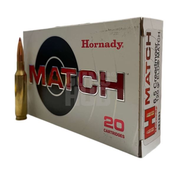 Amunicja Hornady 6,5 Creedmoor ELD-M 7,77g/120gr