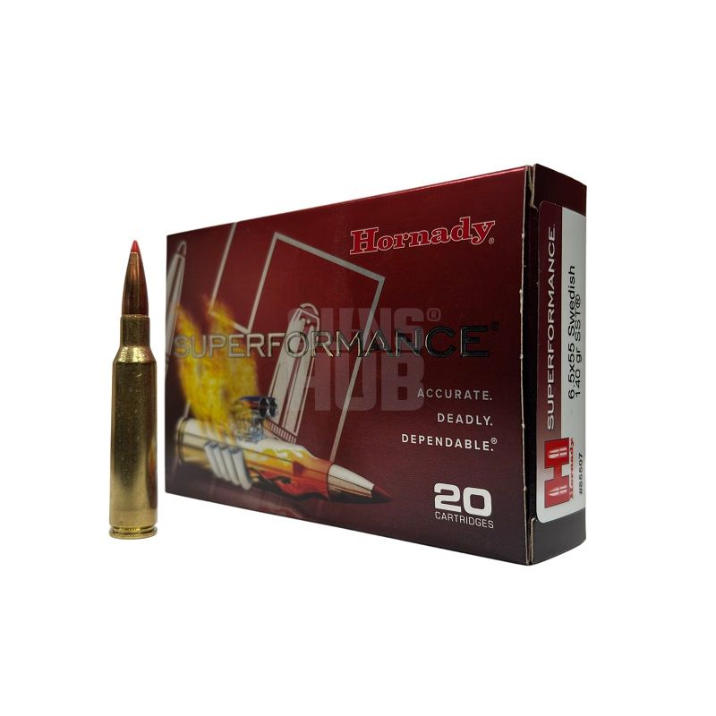 Amunicja Hornady 6,5x55 SST SPF 140gr/9,07g