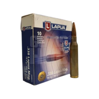 Amunicja Lapua 338 Magnum Lock Base 19,4g/300gr
