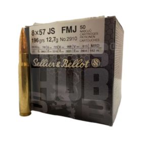 Amunicja S&B 8x57JS FMJ 12,7g/196gr