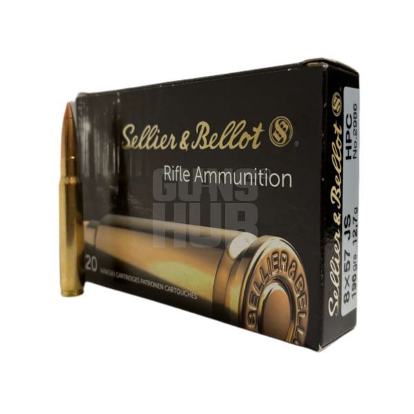 Amunicja S&B 8x57JS HPC 12,7g/196gr