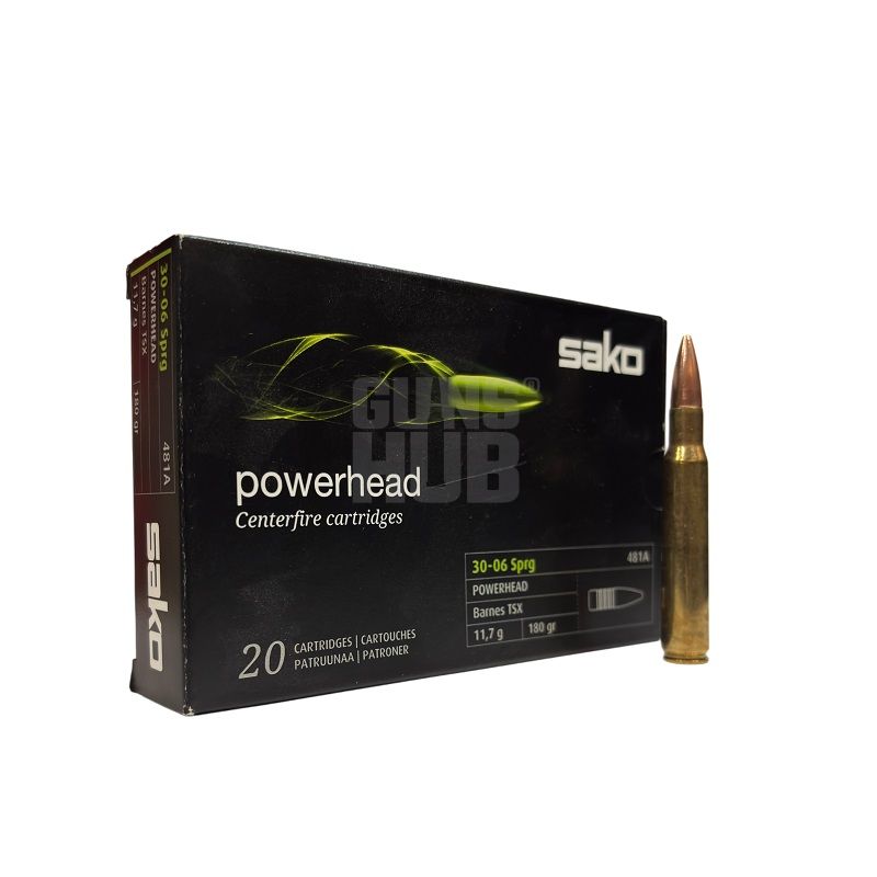 Amunicja Sako 30-06 Powerhead 11,7g/180gr