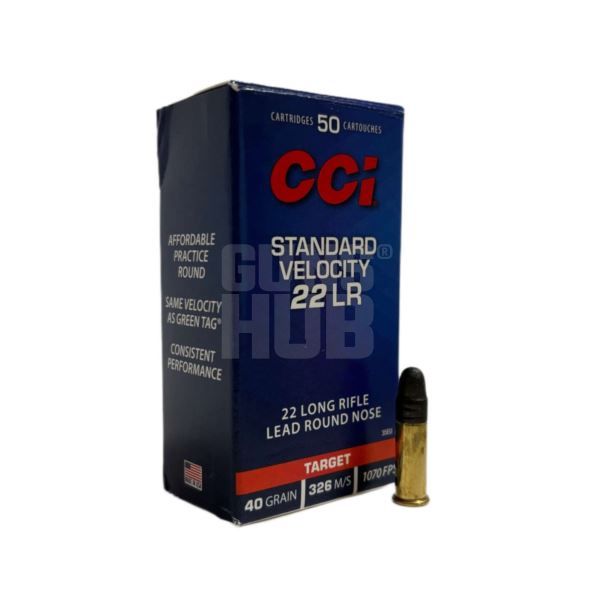 Amunicja CCI 22LR Standard Velocity 2,59g/40gr