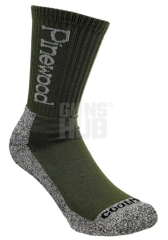 Skarpety Pinewood Coolmax 2-Pak Zielone